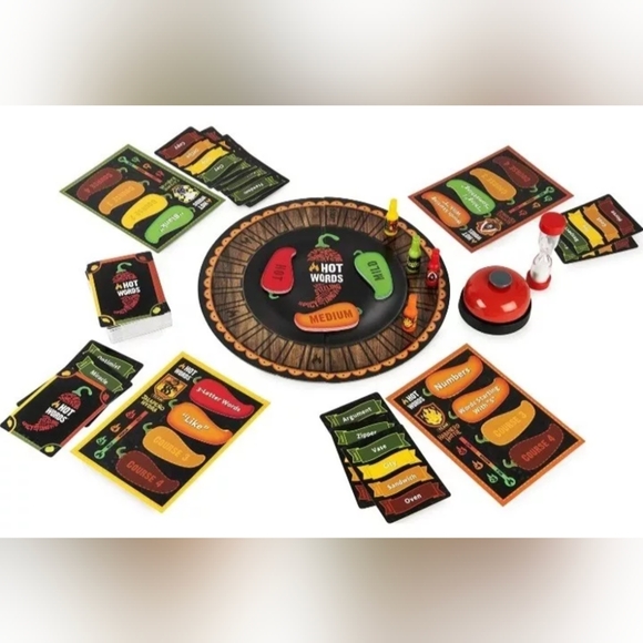 Spin Master Games Hot Words, Word Guessing Party Game, Board Game - Picture 5 of 8